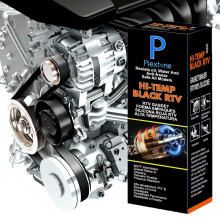 Plextone Black RTV Silicone Engine Repair Gasket Seal Maker, Sealant Glue, High Temperature Heat Resistant from -80?F to 600?F