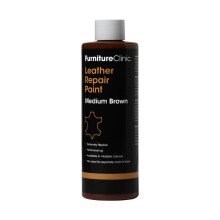 Furniture Clinic Leather Repair Paint & Dye | Self Seal Colourant for Quick and Easy Leather Repair | Suitable for Sofas, Car Seat, Shoes, Handbag,