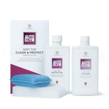 Autoglym Convertible Soft Top Clean & Protect Complete Kit - Convertible Roof Cleaner, Protector and Waterproofer - Fabric and Canvas Soft Top Moss,