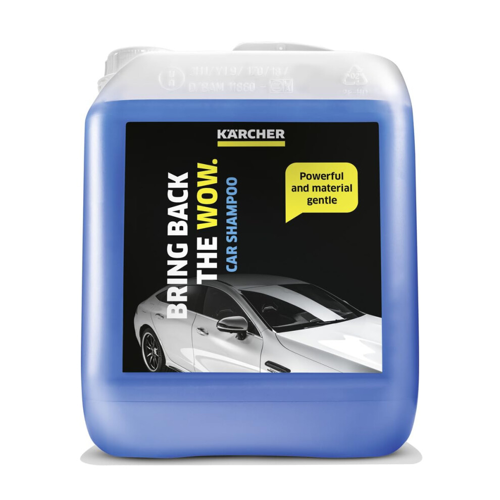K?Rcher 5 L Canister Pressure Washer Detergent, Car Shampoo 5051226241536