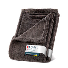 Glart Set Twist Car Drying Cloths XXL - Premium 80x55cm and 60x40cm microfiber towels for scratch-free drying. Large drying towel for cars and
