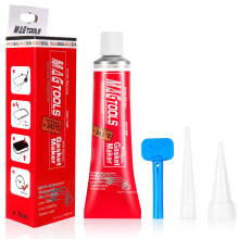 flintronic RTV Engine Sealant, 650?F High Temperature Silicone Sealant, Oil and Water Resistance Anti-Freeze Sealing for Automotive Motorbike Machine