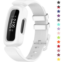 TopPerfekt Straps Compatible with Fitbit Ace 3 for Kids, Soft Silicone Waterproof Bracelet Accessories Sports Watch Strap Replacement for Fitbit