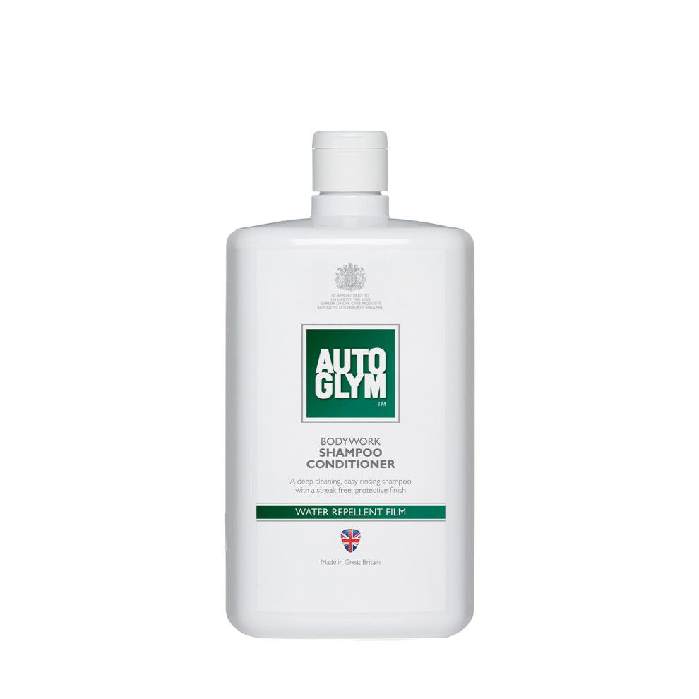 Autoglym Bodywork Car Shampoo Conditioner, 1L - Low Foam Car Shampoo For All Bodyworks - Ph Neutral, 50 Washes, Wax Safe Formula For Car Cleaning And