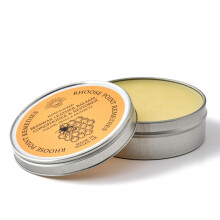Beeswax Leather Balsam Rich Conditioner & Restorer 200ml - 100% Natural Ingredients CLEANS SEALS & PROTECTS Handpoured in UK Chemical Free
