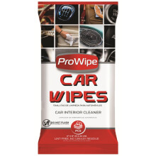 ProWipe Car Interior Cleaning Wipes - Residue-Free, Streak & Scratch Free Dash Cleaner - All Around Car Cleaning Pads for Dashboard and Upholstery - 1
