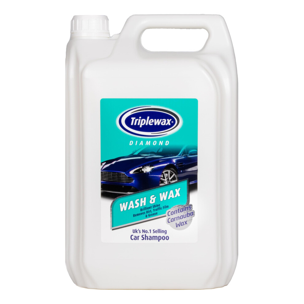 Triplewax Wash & Wax Car Shampoo 5L 5051224156047