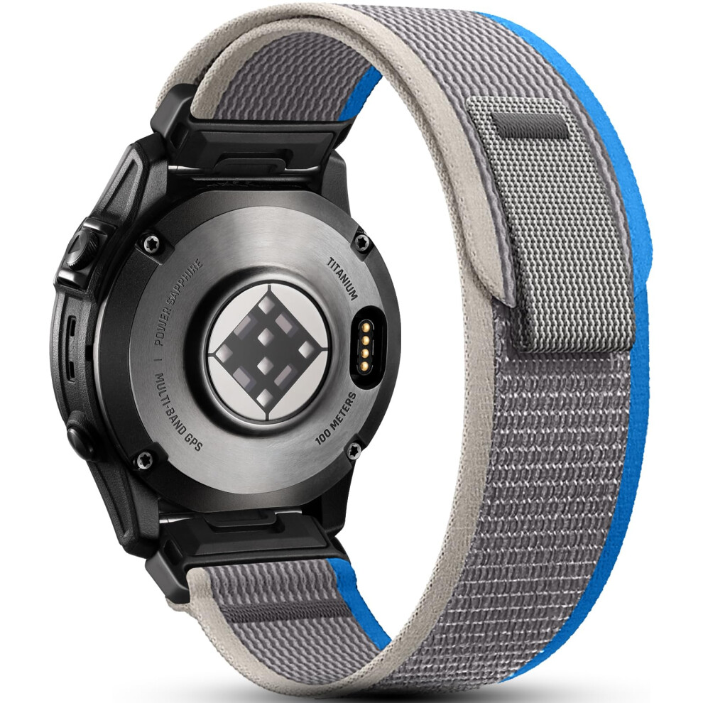 Easuny 22Mm Watch Strap Compatible With Garmin Fenix 6 Pro/Fenix 7/Fenix 6 Strap, Nylon Quickfit Sport Wrist Band For Garmin Forerunner 945/965/Garmin 5051224162420