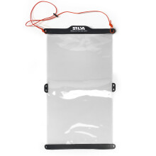 Silva Waterproof Map Case - Lite Large - 262x480 mm - Touchscreen-Compatible - With Zip-Lock Closure & Paracord Neck Strap - Made of 0,2 mm TPU/PU