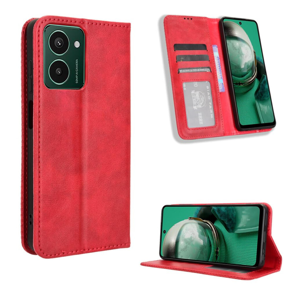 Bellacase Hmd Pulse/Pulse Pro/Pulse+ Case [Wallet Case] [Kickstand] [Card Slots] [Magnetic Flip Cover] Compatible With Hmd Pulse/Pulse Pro/Pulse+ 5051224160525
