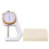 Thickness Gauge Tool Round Dial Indicator Handheld Portable Tester Caliper 0.1mm Resolution 0?30mm Range Pointed End 1