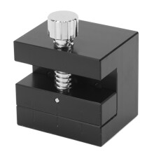 Watch Band Holding Vise Adjustable Watch Strap Holder Watch Repair Tool for Watchmaker Black