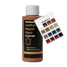 Furniture Clinic Leather Repair Paint & Dye | Self Seal Colourant for Quick and Easy Leather Repair | Suitable for Sofas, Car Seat, Shoes, Handbag,