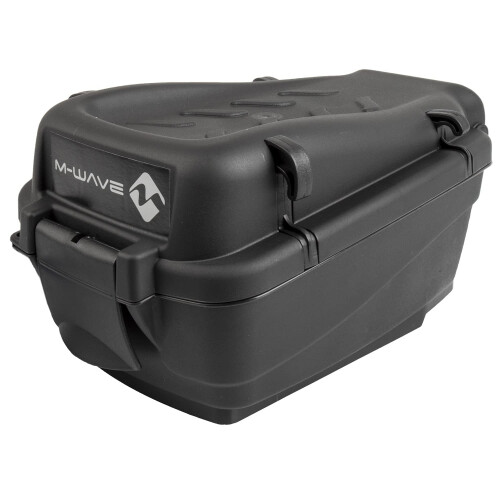 M-Wave Amsterdam Easy Bicycle Top Case - Black, Small