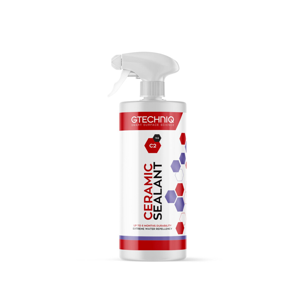 Gtechniq C2 Ceramic Sealant For Cars 1L | Quick Spray-On Ceramic Sealant, Repels Water And Dirt, Enhances Gloss, Long-Lasting Protection 5051226240478