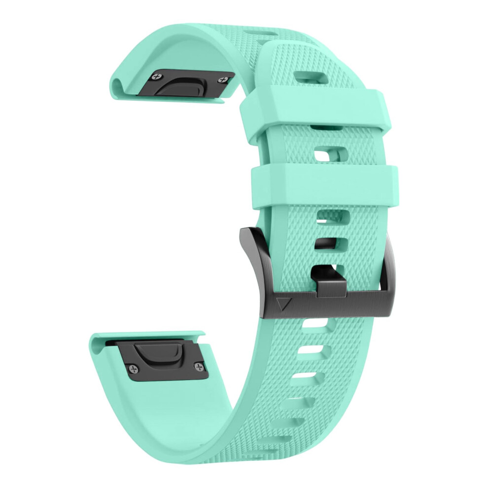 Straps For Garmin Fenix 5/Fenix 6/Fenix 7/8 (47Mm)/Fenix E (47Mm),22Mm Quickfit Silicone Strap Compatible With Garmin Forerunner 935/945/965,Instinct 5051224156993