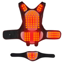 Soothing Back Support Belt Self Heating Back Support Waist Brace 108pcs Magnets 5pcs Detachable Shaping Plates Back Posture Vest
