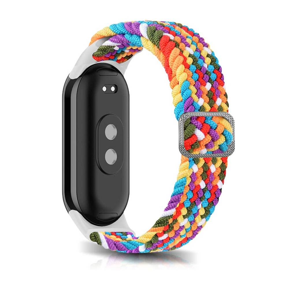 Niboow Strap Compatible With Xiaomi Smart Band 10/9 / 8, Men Women Adjustable Nylon Woven Elasticity Watch Bands Compatible With Xiaomi Mi Band 10/9 / 5051224166381