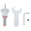 Countersink Bit Set Adjustable Depth Self Tapping Screw Counterbore Drill Bit for Wood Installation 1