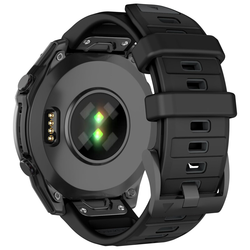 Mysnbkn 26Mm Quick Fit Strap For Fenix 8 51Mm/Fenix 7X Pro/Fenix 7X/Fenix 6X/Fenix 6X Pro/Fenix 5X/Fenix 5X Plus/Epix Pro 51Mm/Fenix 3/Fenix 3 Hr, 5051224166244