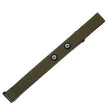 FITCENT Heart Rate Monitor Chest Replacement Strap, HR Sensor Belt Compatible with Polar H10 Wahoo Tickr Coospo Powrlabs Moofit Fitcent (Armygreen)
