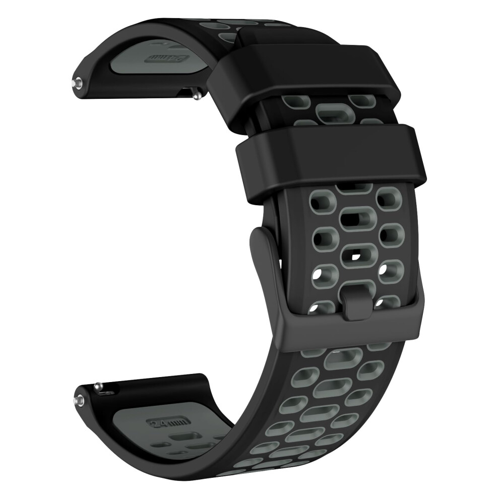 Mysnbkn Watch Strap For Suunto 9/9 Baro/D5/D7/Spartan Sport/Wrist Hr/Traverse 24 Mm/Smartwatch 2 Sw2, 24 Mm Quick Release Silicone Replacement Band 5051224166275