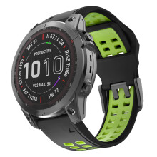 ISABAKE Watch Strap for Fenix 7/Fenix 5/5 Plus/Fenix 6/6 Pro, 22mm QuickFit Silicone Replacement Band for Approach S60