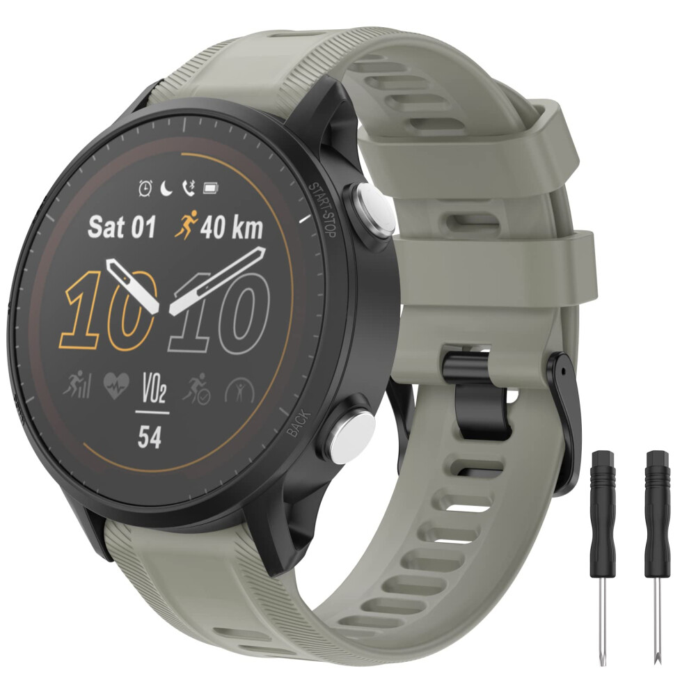 Mysnbkn 22Mm Sport Silicone Watch Strap For Garmin Forerunner 955/Forerunner 945/Forerunner 935/Fenix 5/Quatix5 5051224174072