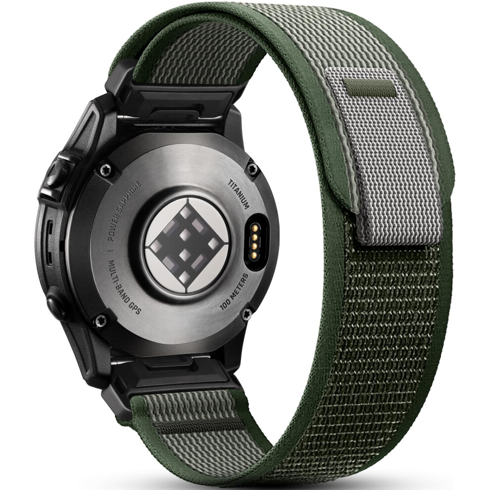 Easuny 22Mm Watch Strap Compatible With Garmin Fenix 6 Pro/Fenix 7/Fenix 6 Strap, Nylon Quickfit Wrist Band For Garmin Forerunner 945/965/Garmin 5051224173143