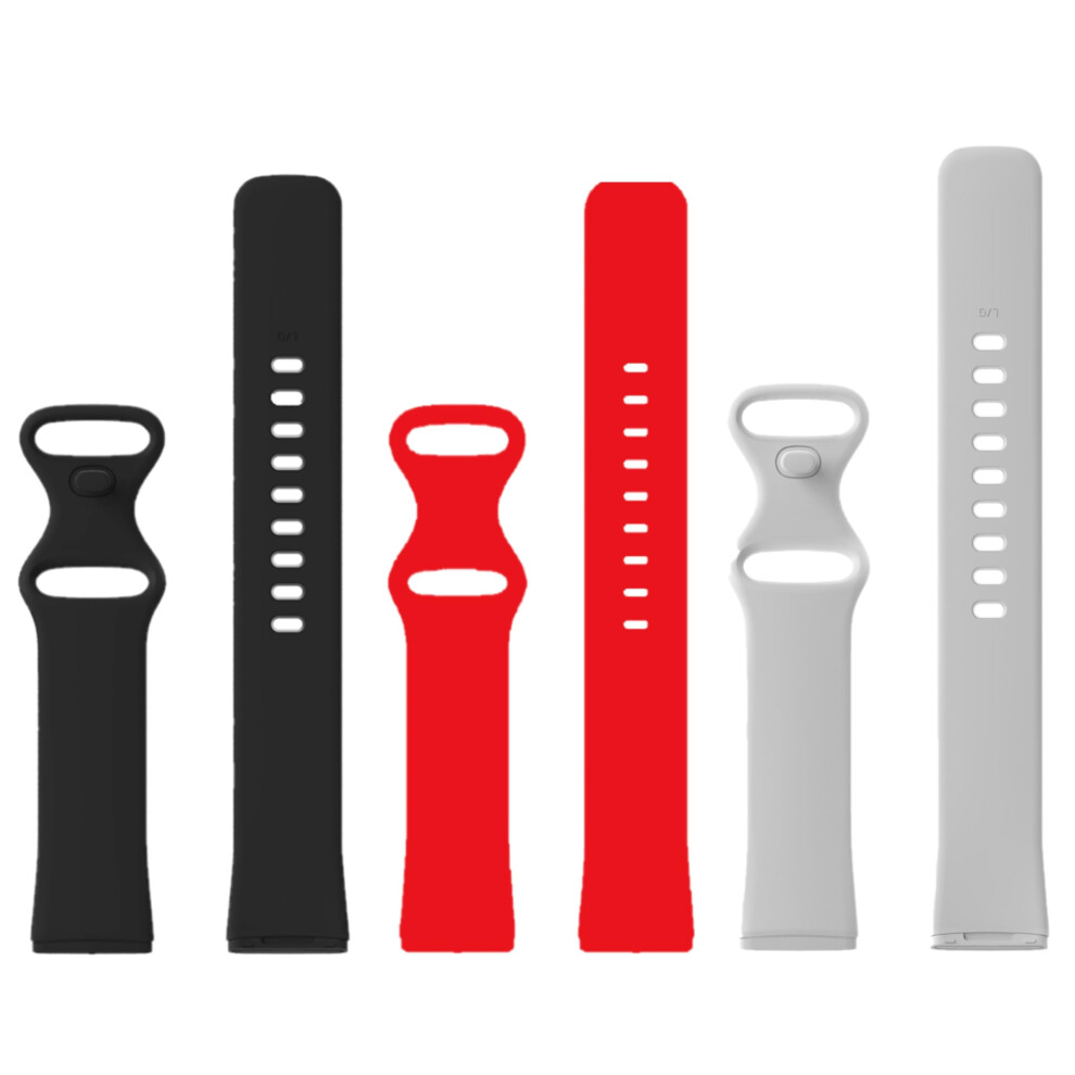 Panda Bobo Strap Replacement Watch Bands Compatible With Fitbit Versa 4/Versa 3 & Sense/Sense 2 ? Unisex, Soft Waterproof Material, Secure Clasp, 5051224174652