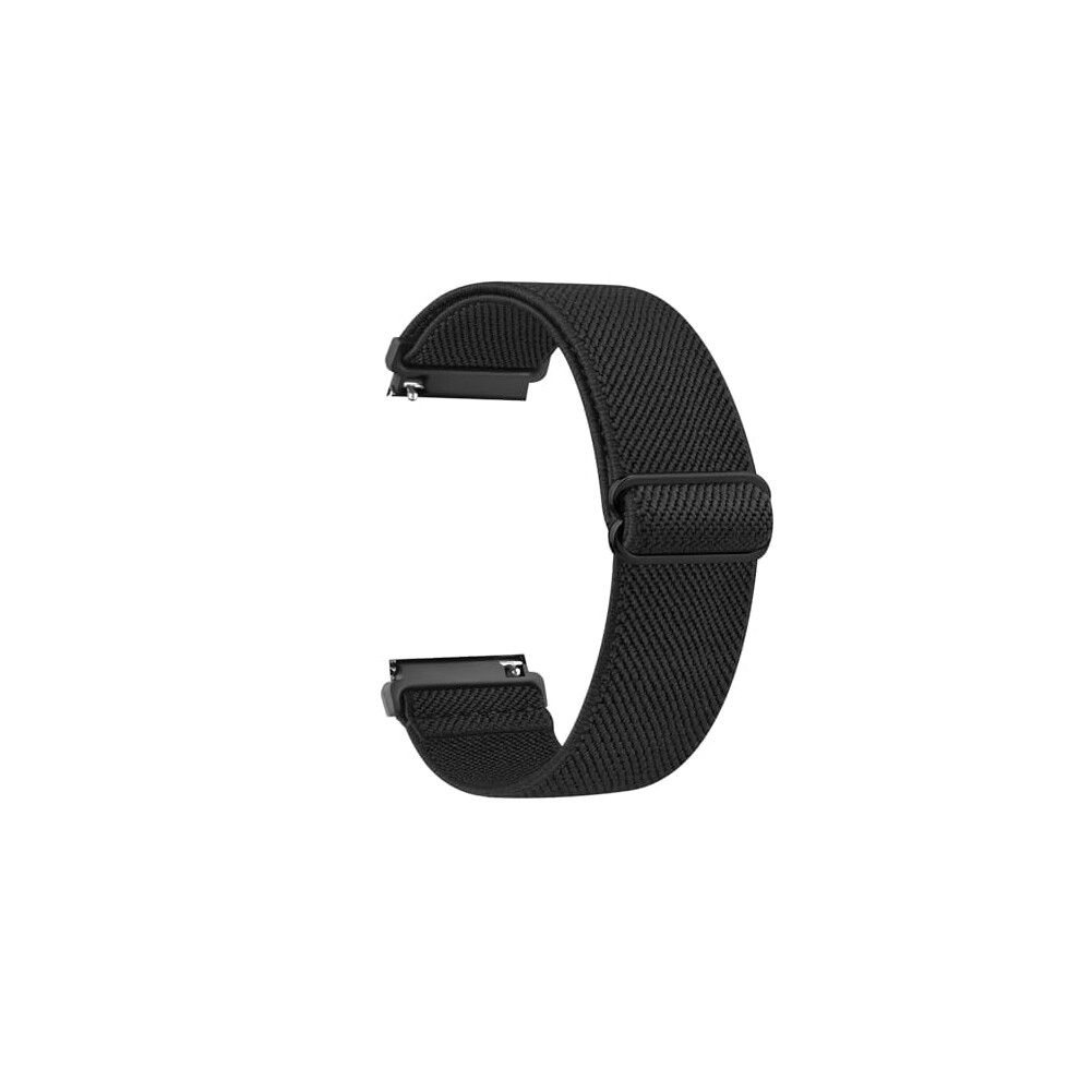 Elastic Strap For Garmin Venu 2S/Venu 3S/Forerunner 265S/255S/255S Music/Vivoactive 4S/Vivomove 3S, 18Mm Soft Nylon Quick Release Replacement Sport 5051224176151