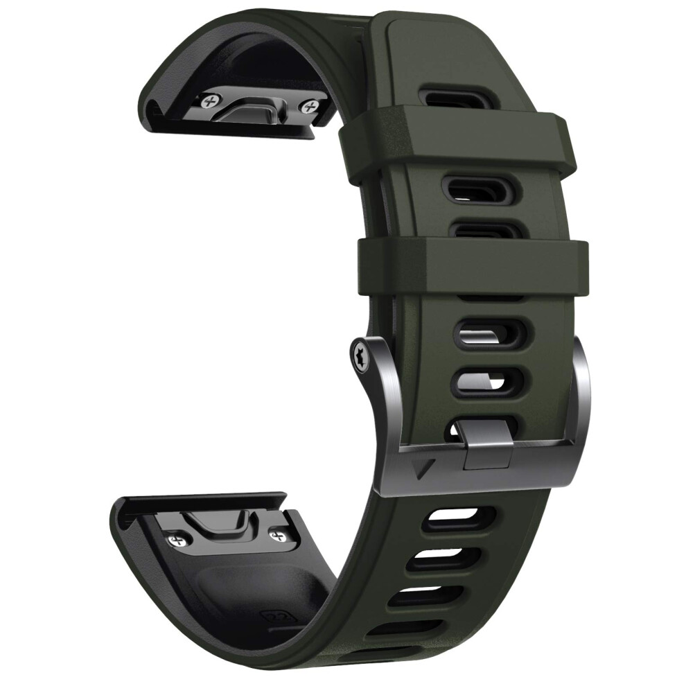 Notocity For Fenix 5/6/7/5 Plus/6 Pro/7 Pro Strap, 22Mm Watch Strap For Garmin Epix (Gen 2), Approach S62, Quickfit Strap For Garmin Forerunner 5051224181728