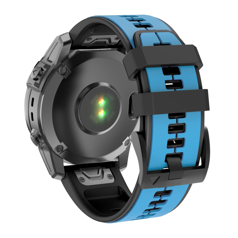 Mysnbkn Fenix 6X Strap 26Mm Silicone Bands For Fenix 8 51Mm/Fenix 7X/Fenix 7X Pro/Fenix 6X/Fenix 6X Pro/Fenix 5X/Fenix 5X Plus/Fenix 3/Fenix 3 5051224181001