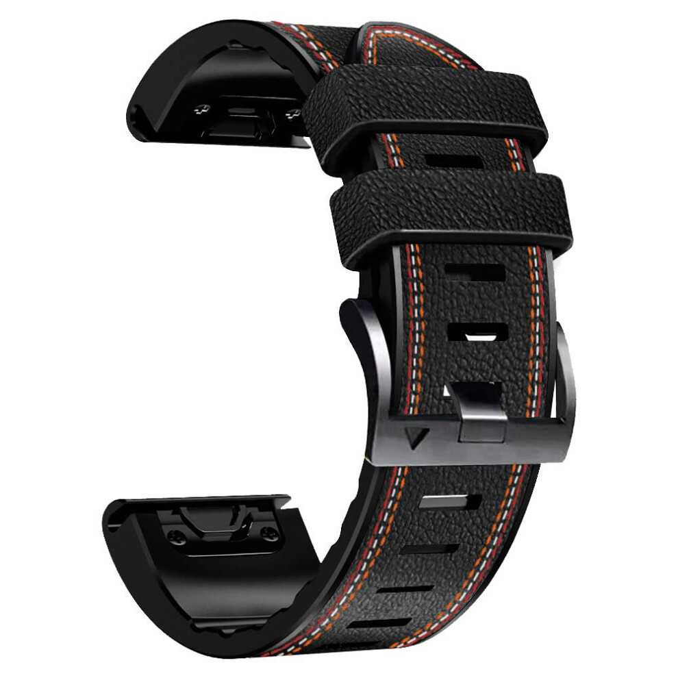 Fleshy Leaf 22Mm Tricolor Band Bracelet Strap Compatible For Garmin Fenix 7,Fenix 6,Fenix 6 Pro,Fenix 5,Fenix 5 Plus,Approach S60 S62,Forerunner 935 5051224181247