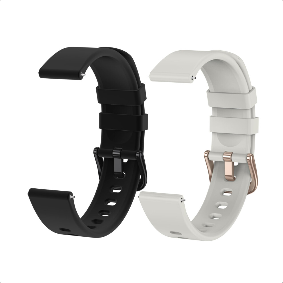 Runlio T115 Fitness Tracker, 1.47 Inch Touchscreen Smartwatch Replacement Bands, Adjustable Replacement Straps Fitness Tracker Not For Id115plus Hr, 5051224178384