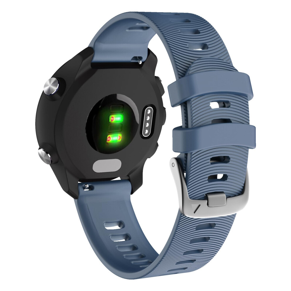 Strap For Garmin Forerunner 245/645 Music,20Mm Width Starp For Garmin Vivoactive 3 Music/Venu/Venu Sq ( Granite) Blue 5051224181629