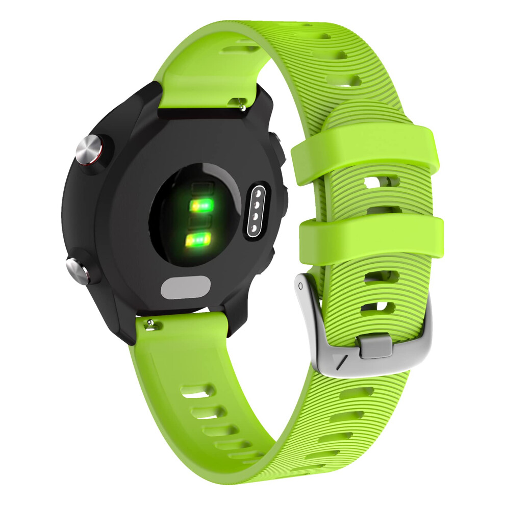 Strap For Garmin Forerunner 245/645 Music,20Mm Width Starp For Garmin Vivoactive 3/Vivoactive 3 Music (Green) Green 5051224182176