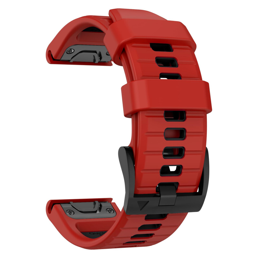Overstep For Garmin Fenix 7X Pro, 26 Mm Silicone Wristband For Fenix 7X Pro/Fenix 7X/Fenix 6X/6X Pro Fenix 5X/5X Plus Fenix 3/3 Hr 5051224186471
