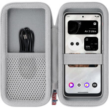 Khanka Hard Case for XREAL Beam Pro,Protective Storage Cover Compatible with XREAL Beam Pro with Lanyard(Case Only) Grey