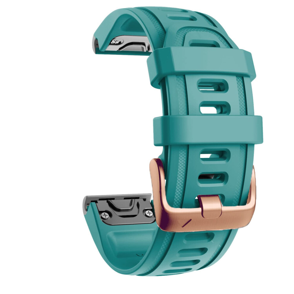 Fleshy Leaf Quickfit 20Mm Watch Band Compatible With Garmin Fenix 7S 5S/ 5S Plus, 6S/ 6S Pro, D2 Delta S, Descent Mk2s - Silicone Replacement Strap 5051224191314