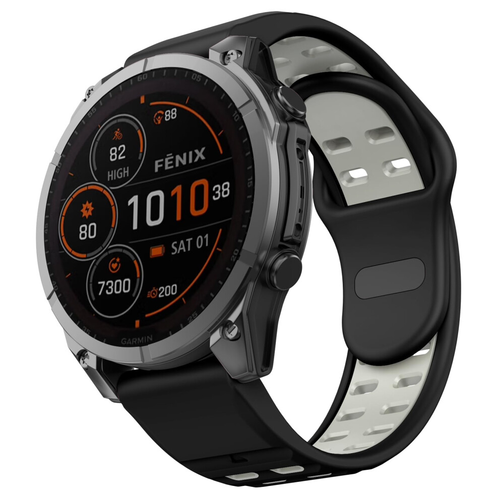 Mysnbkn 26Mm Quick Fit Strap For Fenix 8 51Mm/Epix Pro 51Mm/Fenix 7X Pro/Fenix 7X/Fenix 6X/Fenix 6X Pro/Fenix 5X/Fenix 5X Plus/Fenix 3/Fenix 3 Hr, 5051224185498