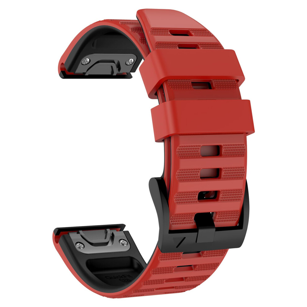 Overstep Strap For Fenix 6X, 26 Mm Silicone Wristband For Fenix7x Pro/Fenix 7X/Fenix 6X/6X Pro Fenix 5X/5X Plus Fenix 3/3 Hr 5051224188086