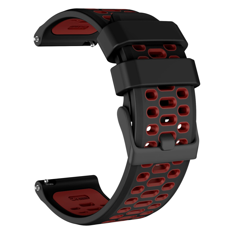 Mysnbkn Watch Strap For Suunto 9/9 Baro/D5/D7/Spartan Sport/Wrist Hr/Traverse 24 Mm/Smartwatch 2 Sw2, 24 Mm Quick Release Silicone Replacement Band 5051224187249