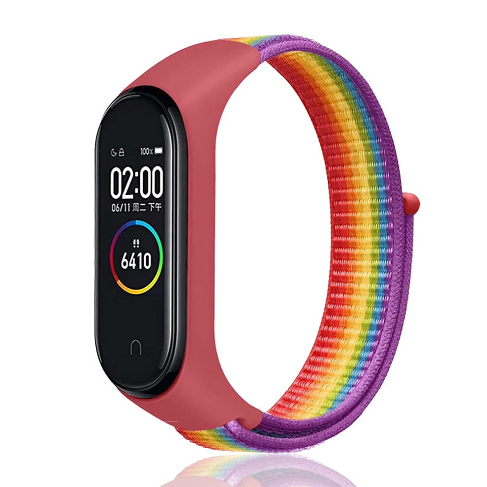 Niboow Strap Compatible With Xiaomi Mi Band 6/Mi Band 5/Mi Band 4/Mi Band 3/Amazfit Band 5, Nylon Soft Watch Band For Xiaomi Mi Band 6/Mi Band 5/Mi 5051224193684