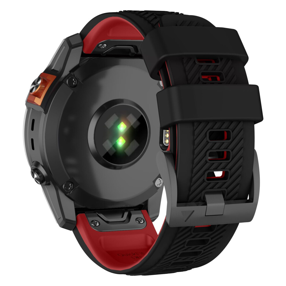 Mysnbkn Watch Strap For Fenix 8 51Mm/Fenix 7X Pro/Fenix 7X/Fenix 6X Pro/Fenix 6X/Fenix 5X/Fenix 5X Plus/Fenix 3/Fenix 3 Hr, Silicone Quickfit 26Mm 5051224197798