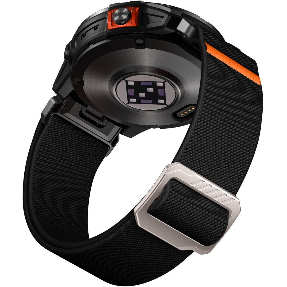 Laffav Compatible With Garmin Fenix 6X Pro Strap/Fenix 6X/Fenix 7X Pro/Fenix 7X Strap, Nylon Stretchy 26Mm Quickfit Straps For Garmin Fenix 5051224202492
