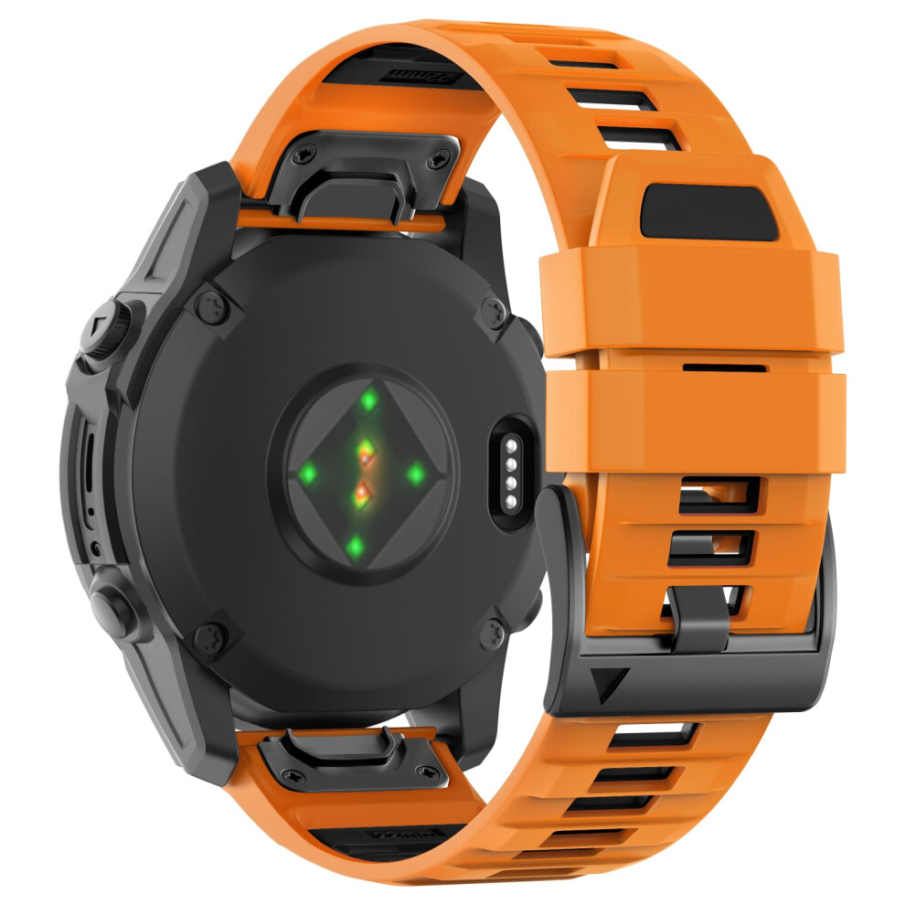 U-Limve Watch Strap For Garmin Fenix 8 47Mm/Fenix 7 Pro/Fenix 7/Fenix 6 Pro/Fenix 6/Fenix 5/Epix Pro 47Mm/Fenix E, 22Mm Silicone Quickfit Bands 5051224202874