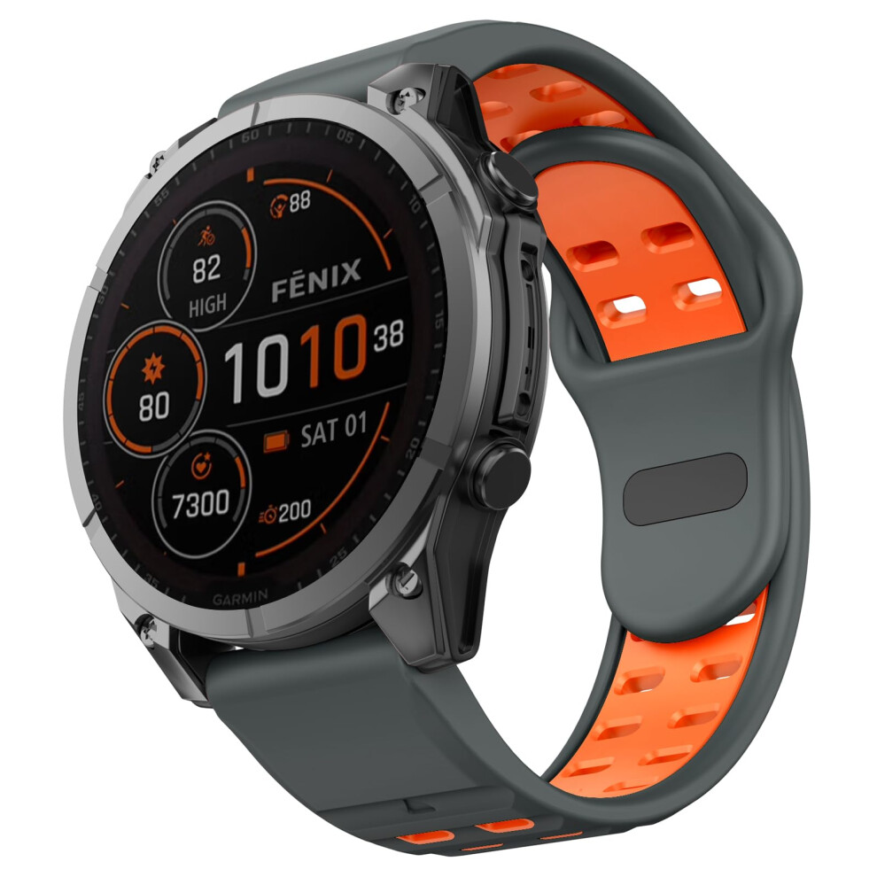 Mysnbkn 26Mm Quick Fit Strap For Fenix 8 51Mm/Epix Pro 51Mm/Fenix 7X Pro/Fenix 7X/Fenix 6X/Fenix 6X Pro/Fenix 5X/Fenix 5X Plus/Fenix 3/Fenix 3 Hr, 5051224203789