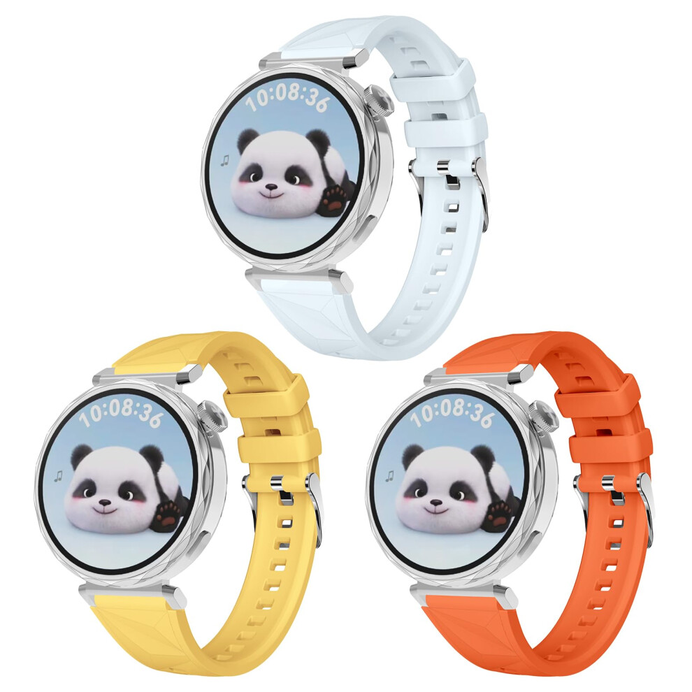 Strap Compatible With Huawei Watch Gt5 4 41Mm/Huawei Watch Gt5 Pro 42Mm, 18Mm Soft Breathable Silicone Strap For Vivoactive 4S/Vivomove 3S/Venu 5051224203079