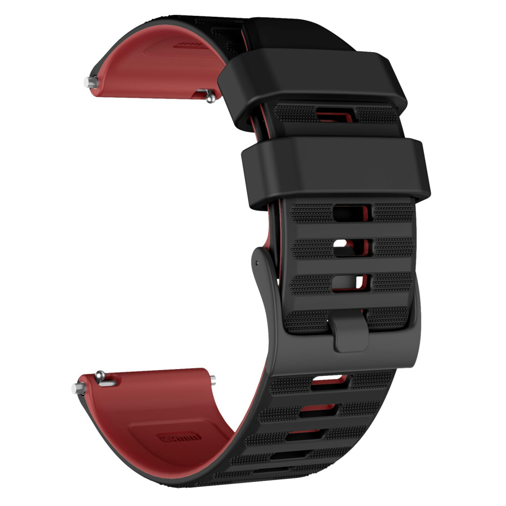 Mysnbkn 24 Mm Quick Release Silicone Watch Straps For Men Women, Replacement Band For Suunto 9/9 Baro/D5/D7/Spartan Sport/Wrist Hr/Traverse 24 5051224202805